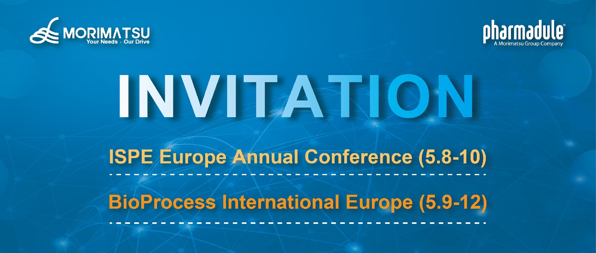 Invitation | Pharmadule Morimatsu AB invites you to attend ISPE Europe Annual Conference & BPI Europe